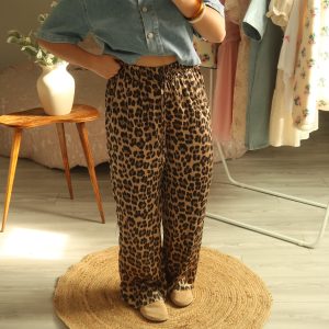 Pantalon Léopard