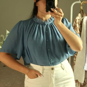 Chemisier Eloise bleu