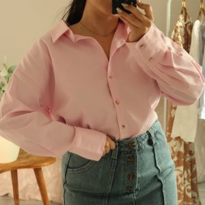 Chemise rose Maela