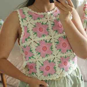 Top en crochet Nicole
