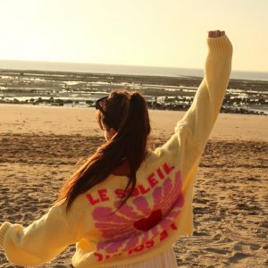 Gilet jaune « Le soleil »