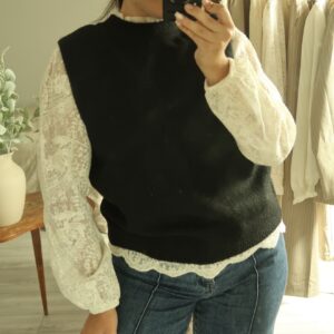 Pull Ysée noir