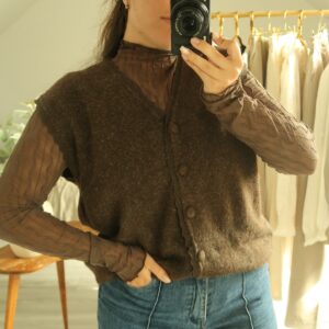 Pull Gilet Ambre