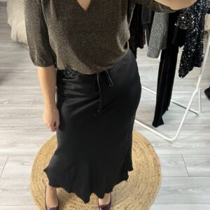 Jupe satin Talmas