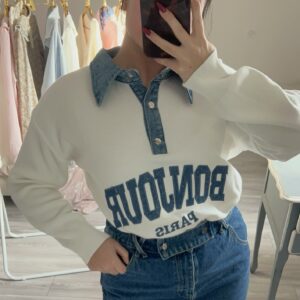 Pull « Bonjour Paris »